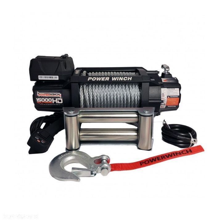 Wyciągarka elektyczna Kangaroowinch K15000 Extreme HD 12V - 1