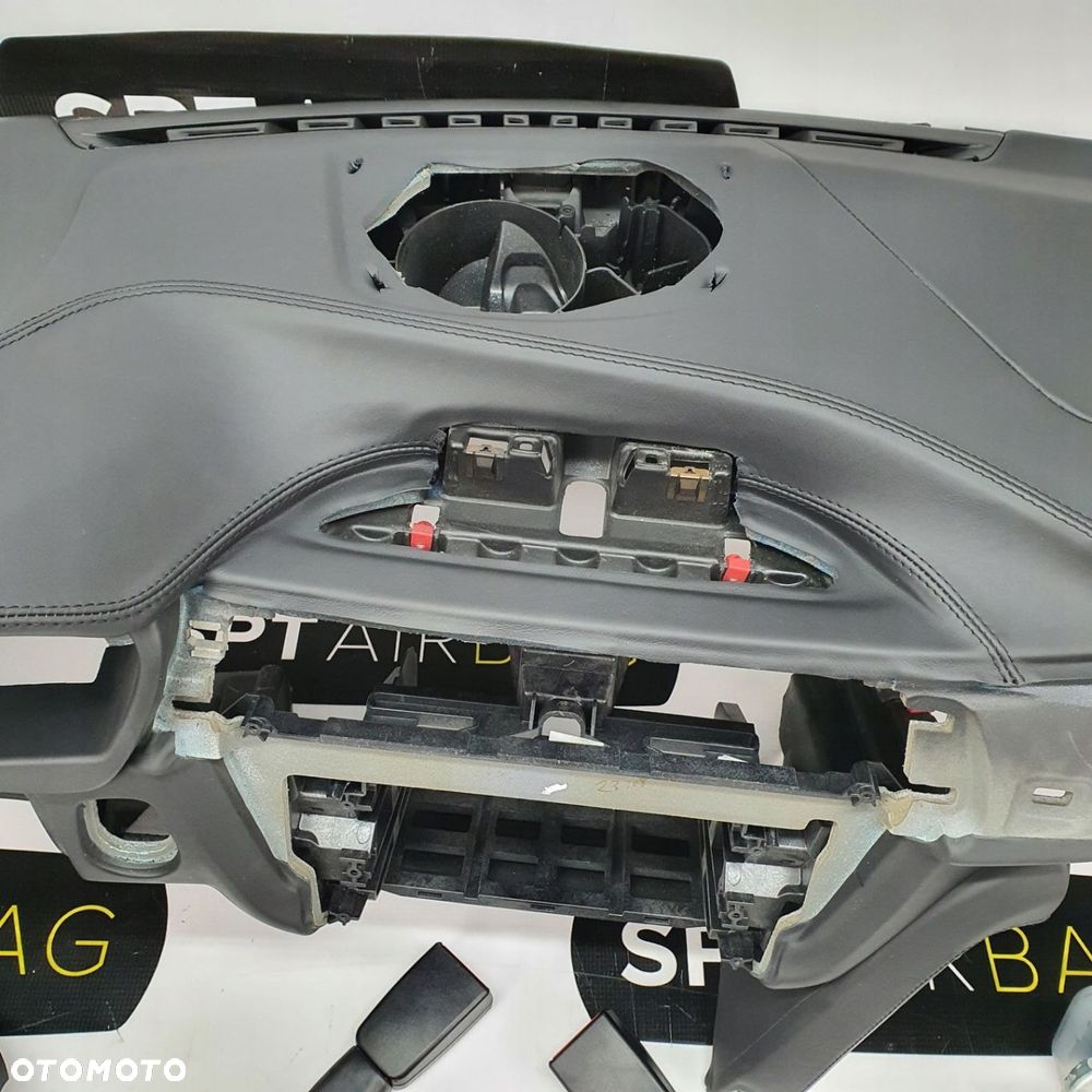 BMW 4 F32 F33 F36 DESKA ROZDZIELCZA KONSOLA KOKPIT PULPIT PODUSZKI AIRBAG AIR BAG NAPINACZE KIT SET - 3