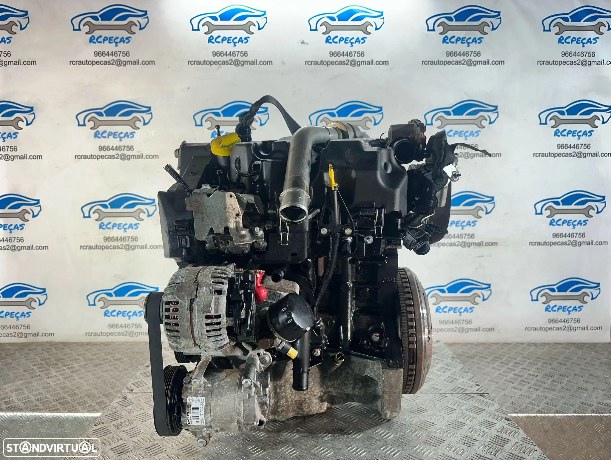 .Motor Completo Renault 1.5 dCi 106cv 8v K9K K9KH282 K9K282 Continental - 2