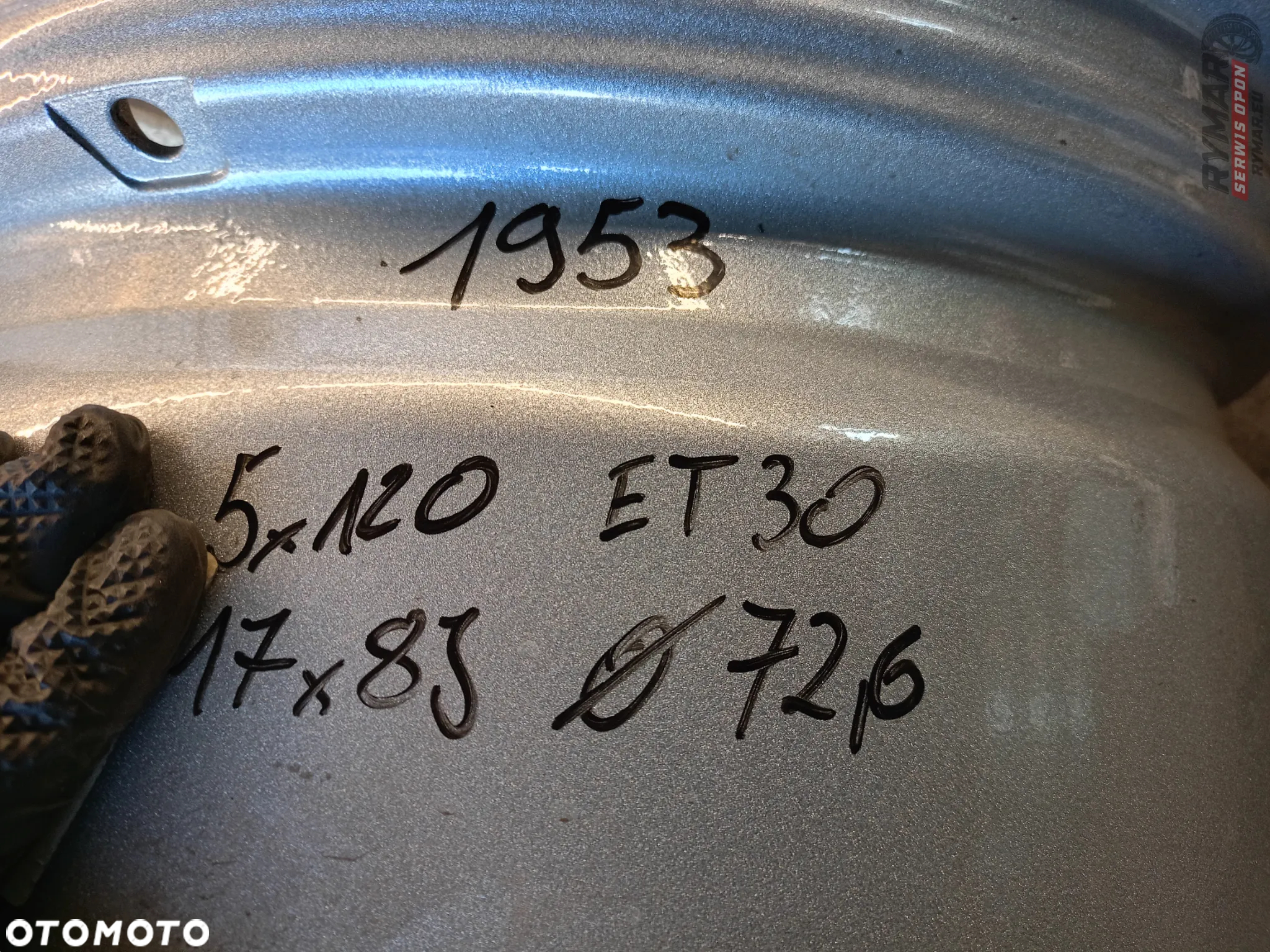ŚLĄSK ALUFELGI 8X17" 5X120 ET30 BMW VW T5 T6 OPEL INSIGNIA A KOMPLET - 8