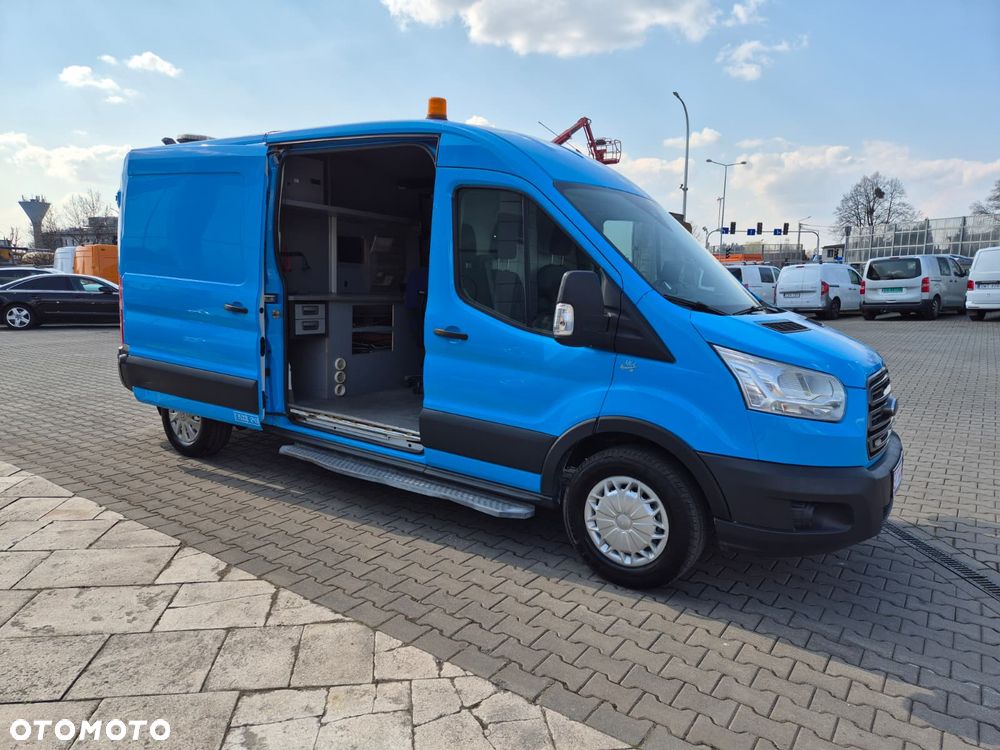 Ford Transit 2.2 TDCi / L3H2 / SERWISOWY / MOBILNY WARSZTAT / ASENIZACYJNY / BLASZAK / SERWISOWANY / 1 WŁ / EURO 5 / KAMERA DO KANALIZACJI - 30