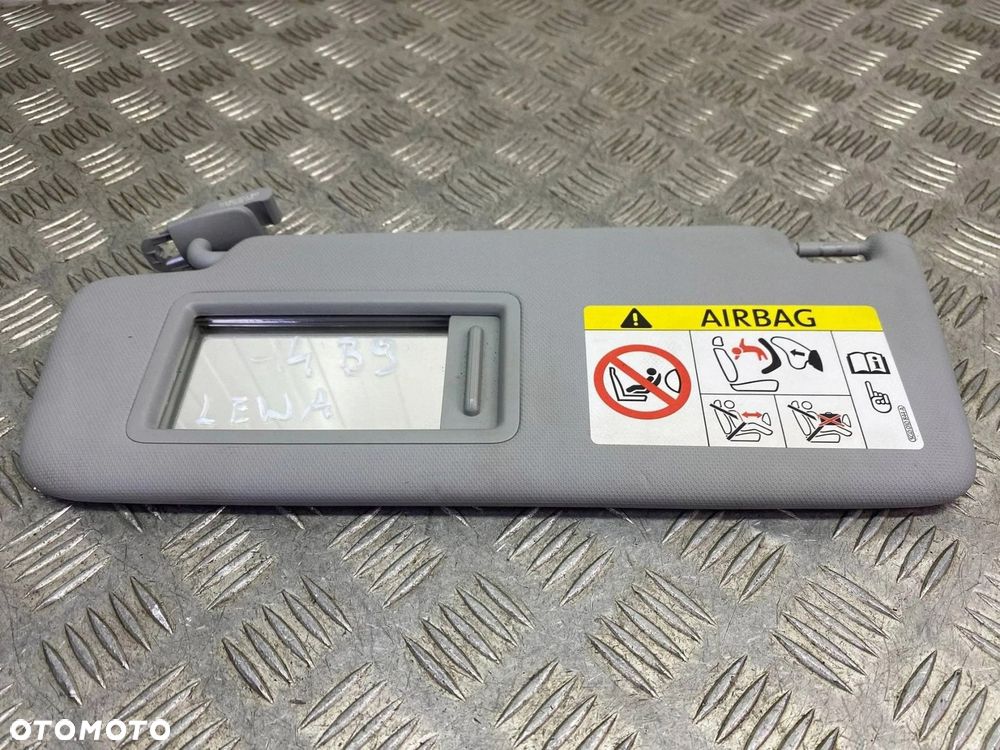 OSŁONA PRZECIWSŁONECZNA DASZEK LEWY AUDI A4 B9 OE 8V5857551L - 1