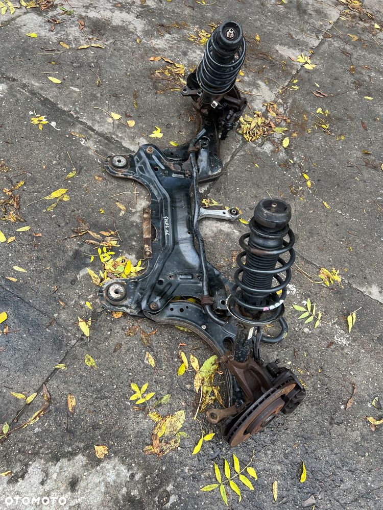 Volkswagen vw golf 4 ława sanki amortyzator sprężyna mcperson zwrotnica - 1