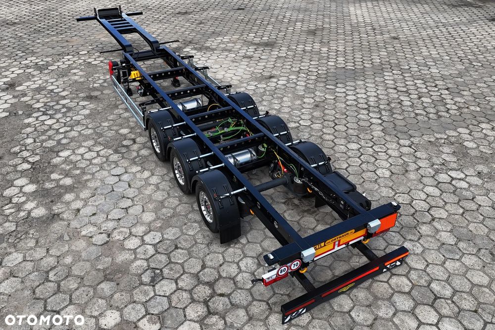 Inny super lekka i wytrzymała naczepa do przewozu kontenerów, kontenerowa, 40-45FT - SAF HOLLAND - ALUFELGI - 3
