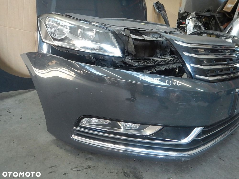 kompletny przod passat b7 li7f maska zderzak błotniki lampy pas europa - 7