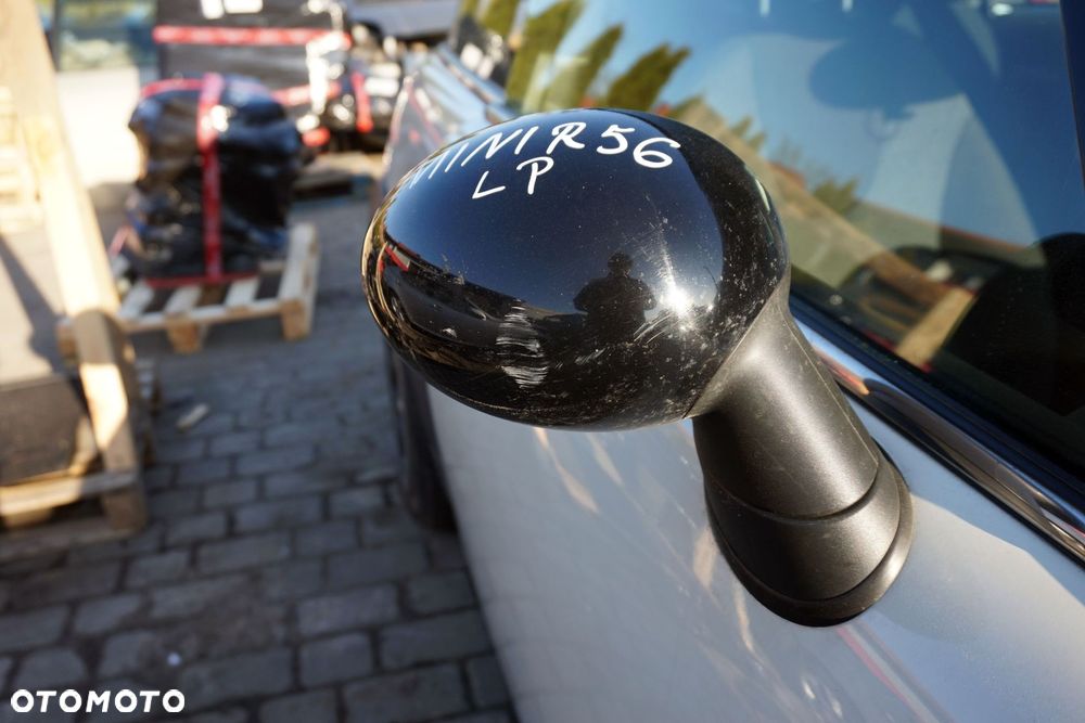 LUSTERKO ELEKTRYCZNE PRAWE COOPER II R56 850 51162755636 BIAŁY PEPPER WHITE MINI 2005-2014 - 1