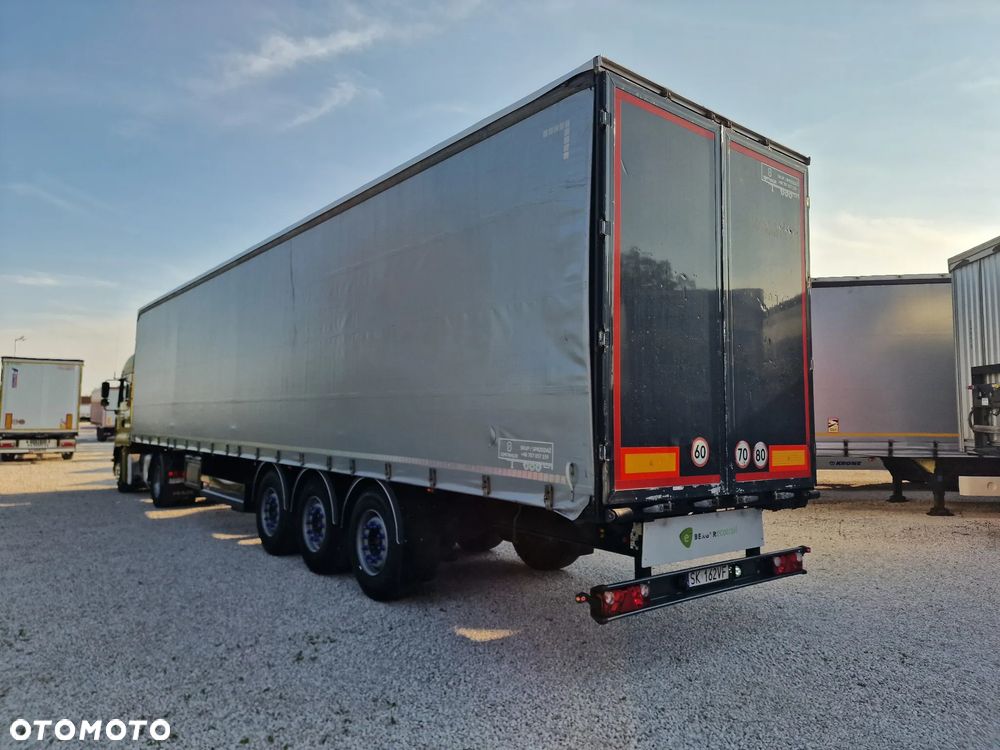 Berger Naczepa FIRANKA - SAF - NOWY DACH - RAMA ORYGINAŁ - 11