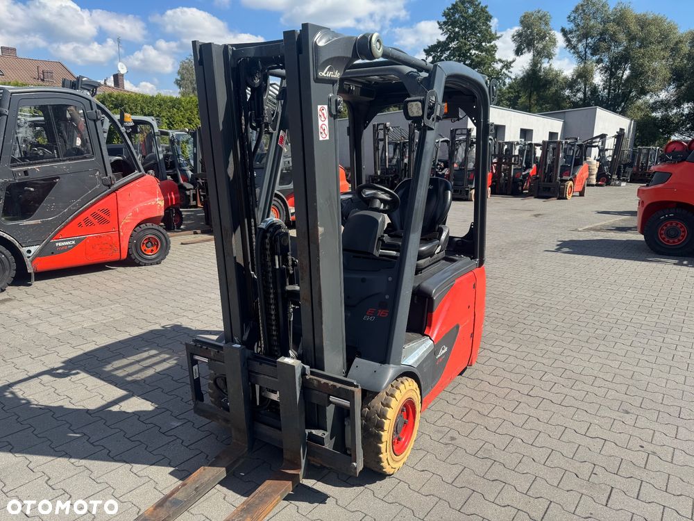 Linde Linde E16 Evo tylko 2790 mth 2020 triplex wolny skok h20 h18 toyot - 2