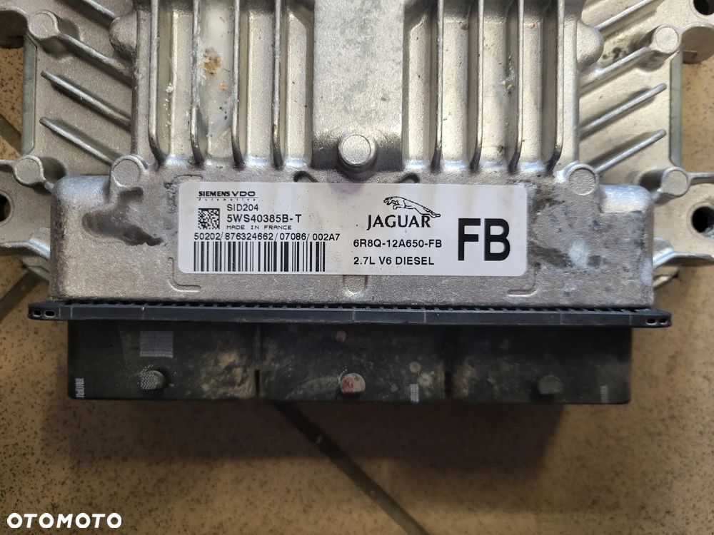 STEROWNIK SILNIKA JAGUAR S-TYPE 2.7 DIESEL 6R8Q-12A650-FB - 3