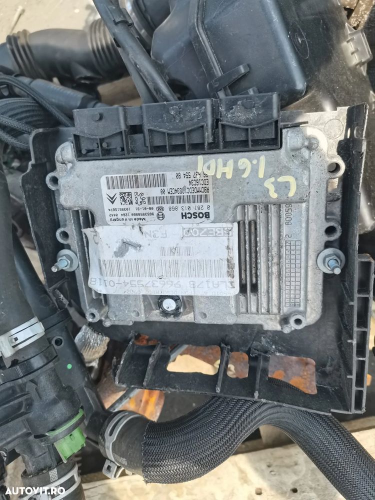 calculator ecu citroen c3 1.6 hdi 0281013868 - 1
