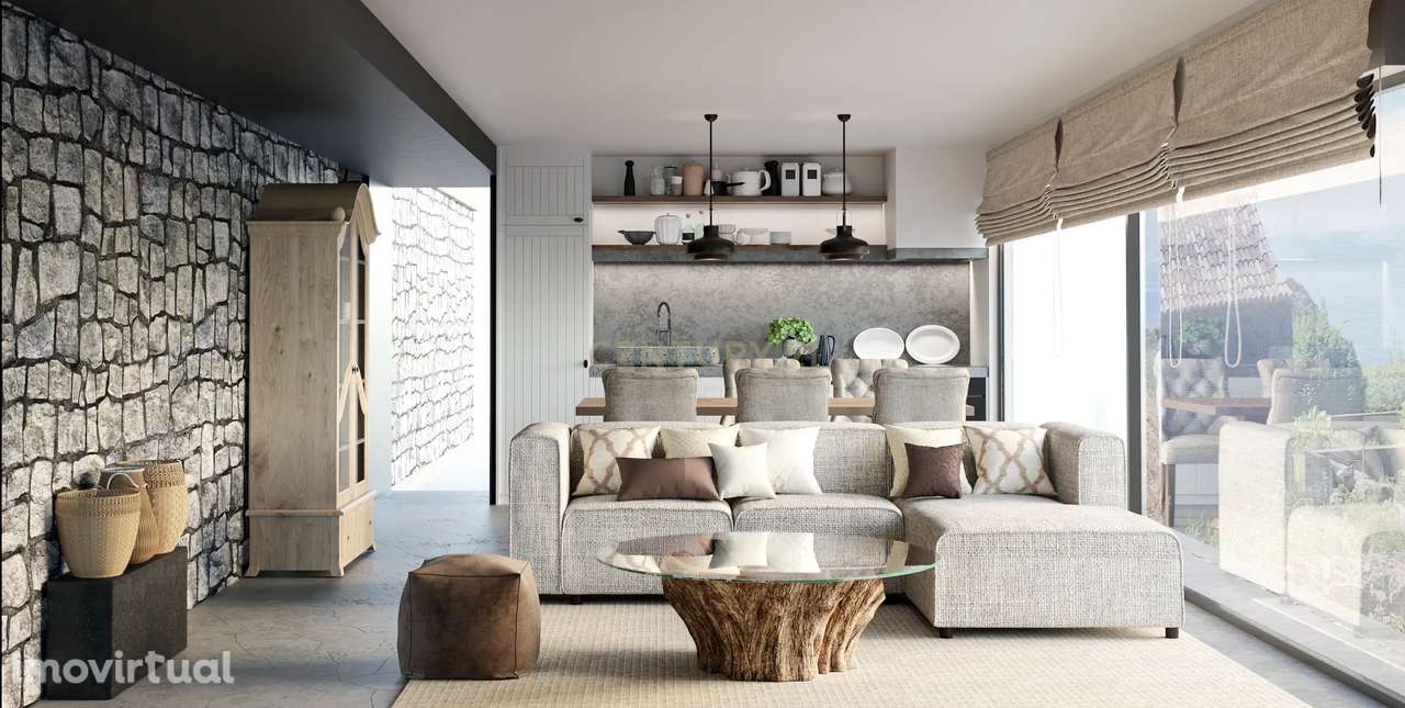 2 Imóveis em Pedra Tradicional com Projecto Arquitectónico. Propriedad - Grande imagem: 5/29