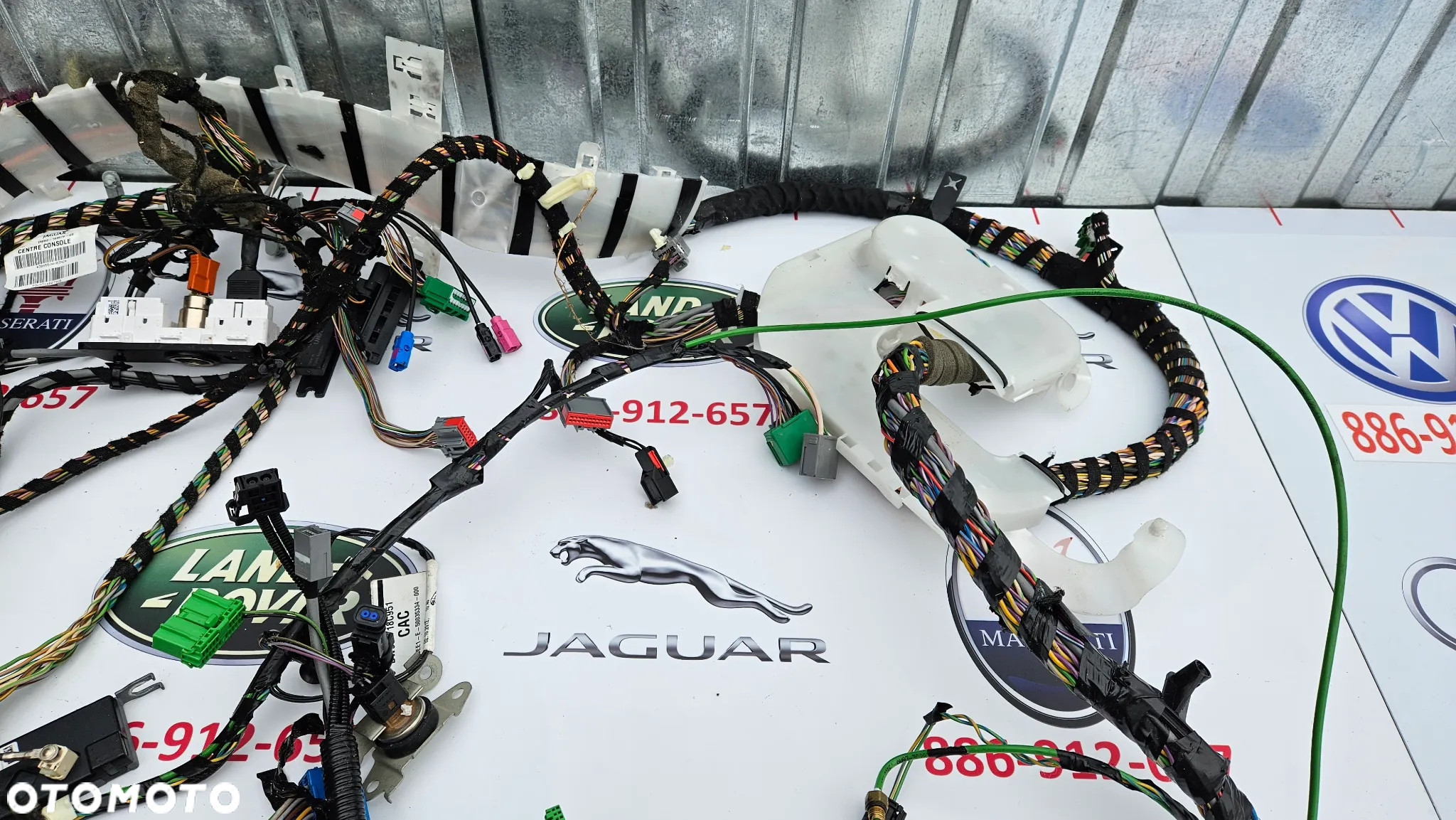 Jaguar XJ 351 Instalacja lewa komory bagażnika Wiązka tył lewy Przewody wzmacniacza DW93-18C951-CAC - 5