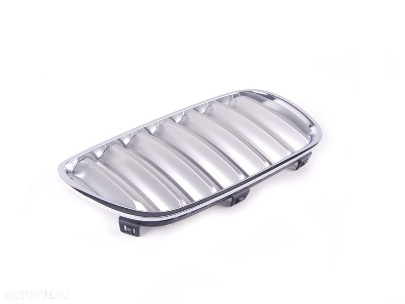 Grila radiator Bmw X3 (E83), 2006-2008, stanga/dreapta, crom/titan, 51113420089, 205505-7 - 1