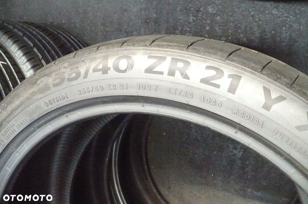 2x CONTINENTAL SportContact 6 255/40R21 5,3mm-5,5mm 2023 - 2