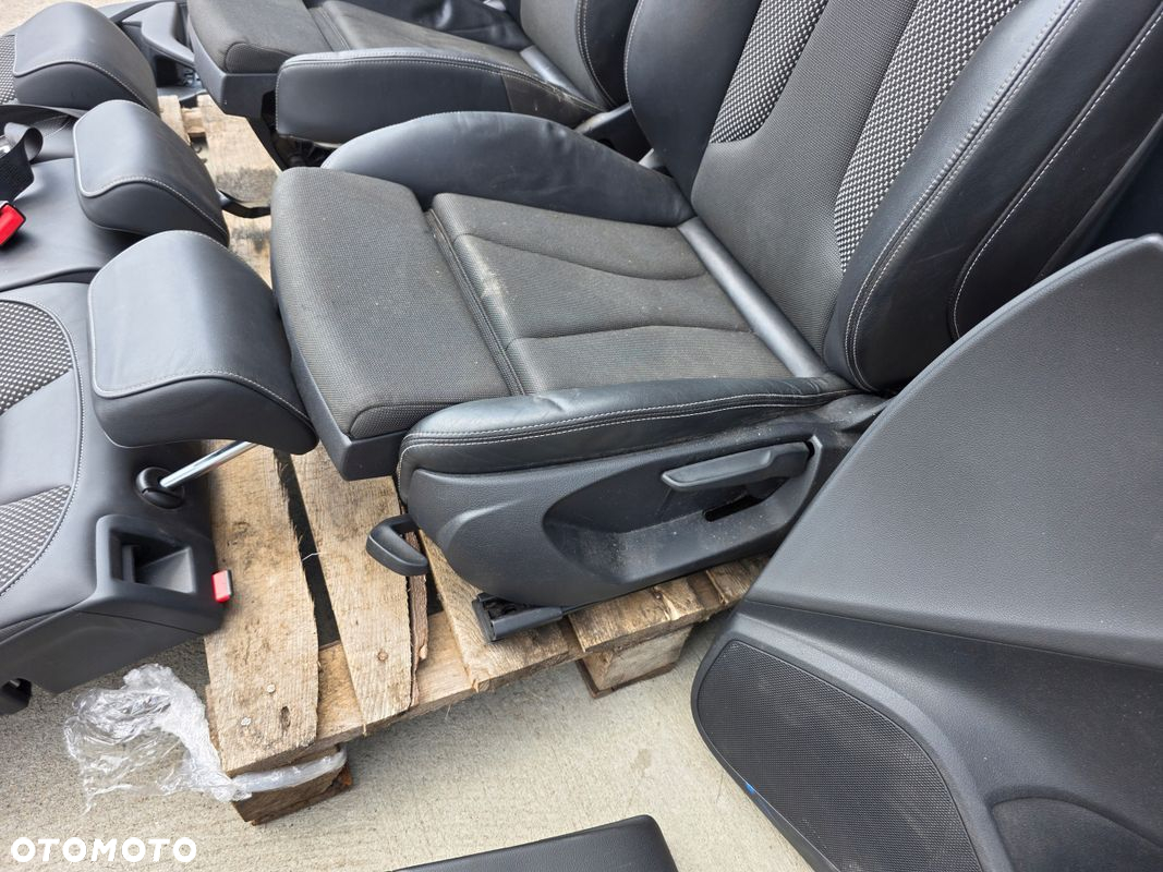 FOTEL FOTELE KOMPLET AUDI A3 8V SPORTBACK 5-DRZWI SKÓRA+MATERIAŁ S LINE ! - 13