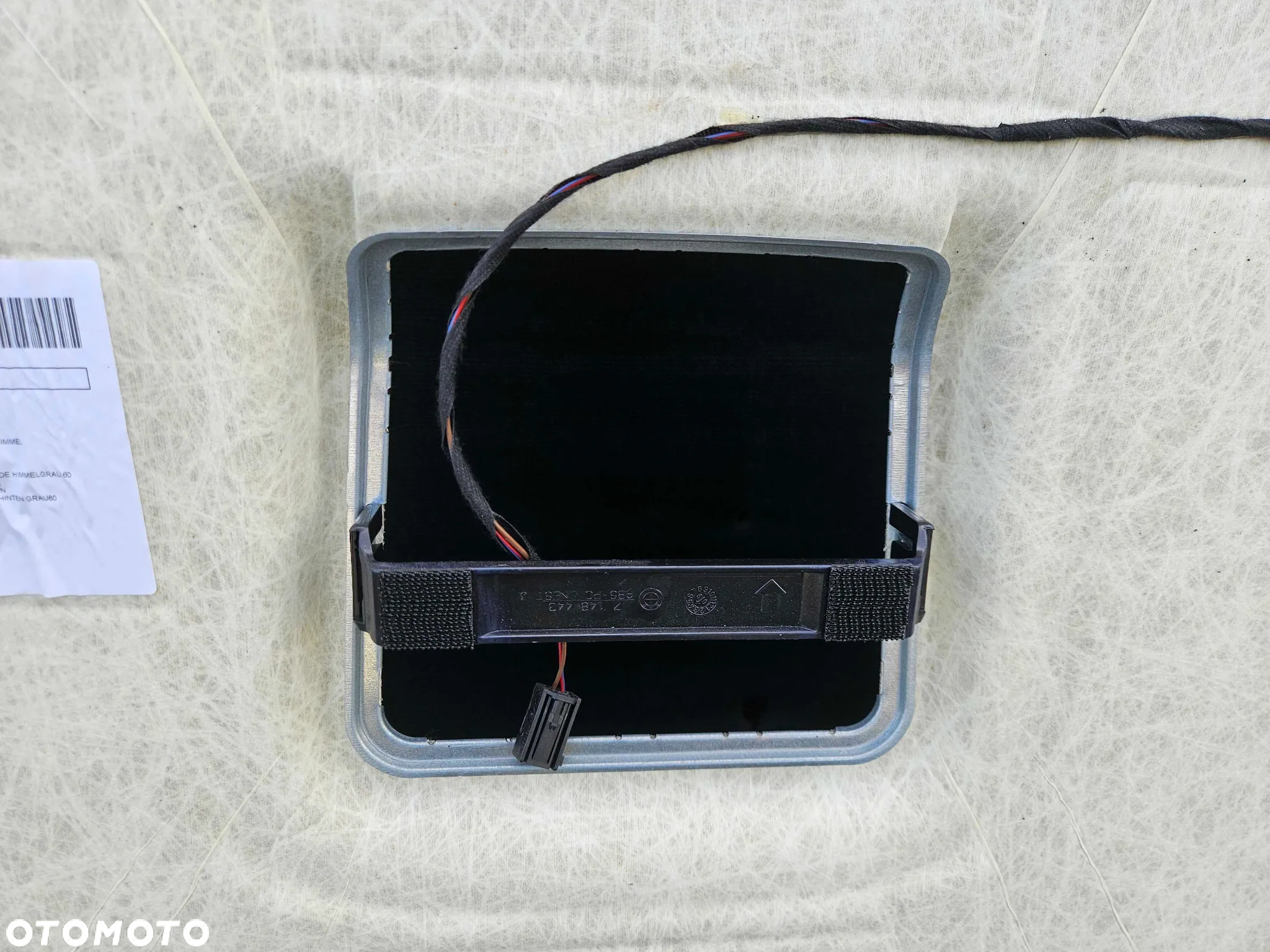 Podsufitka Sufit Tapicerka Jasna BMW 3 E90 2009r - 34
