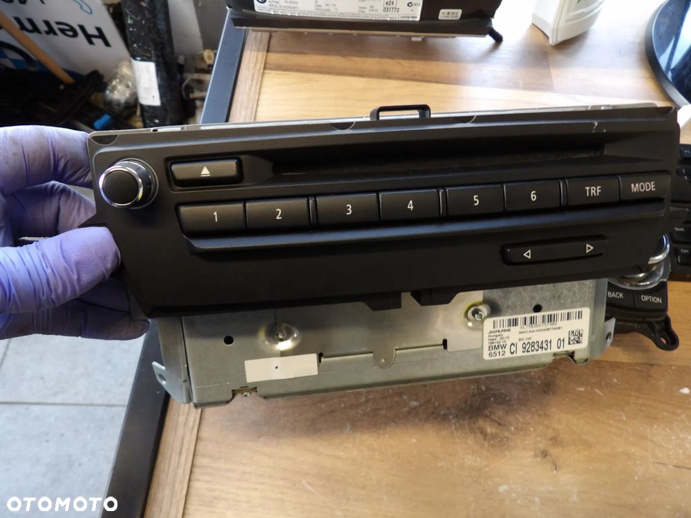 BMW - E90,E91 - KOMPLETNA NAWIGACJA - MONITOR , STACJA , KONTROLER - KOMPLET - 9215646  9283431  9240959 - 4