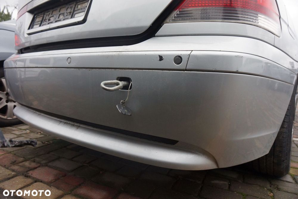 ZDERZAK TYLNY PDC 7 IV E65 354  SREBRNY TITANSILBER BMW 2001-2005 - 3