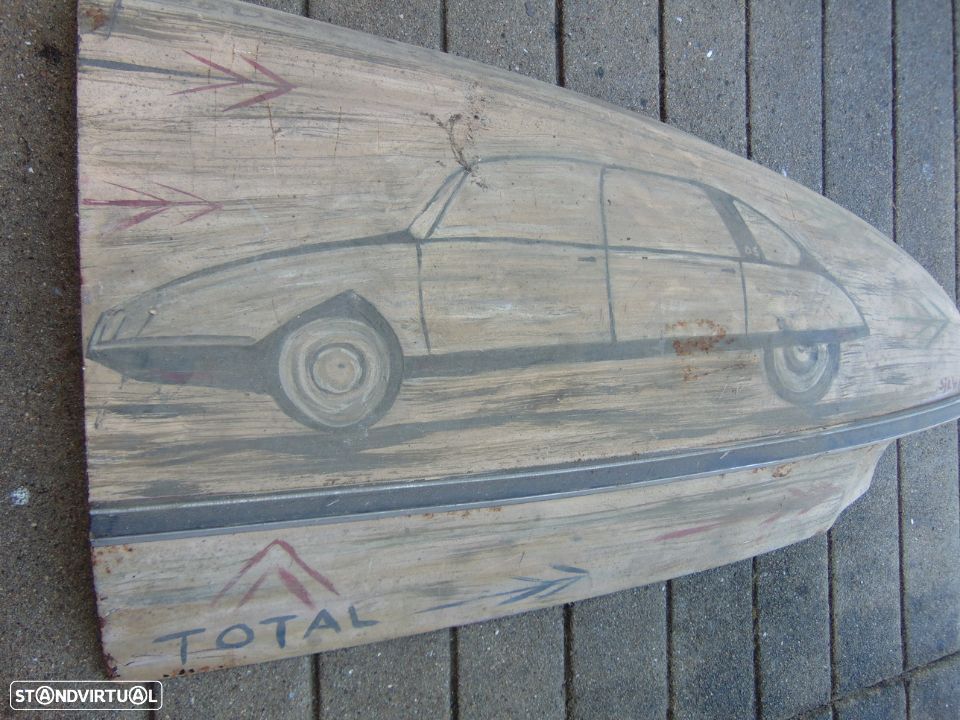 Citroen ds boca de sapo guarda lamas trás esquerdo - 2