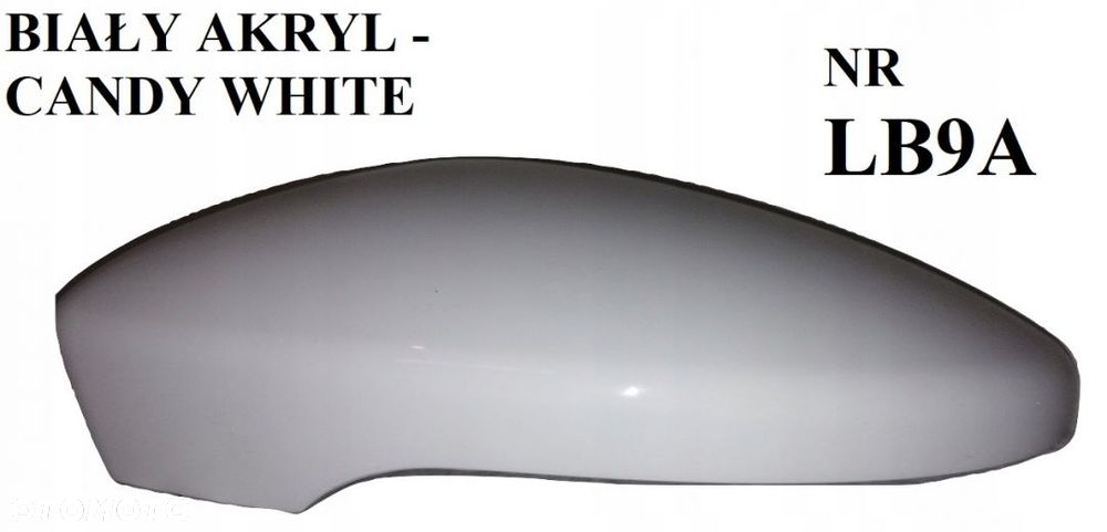 VW GOLF V VI VII POLO PASSAT B6 B7 B8 JETTA TIGUAN SHARAN UP OBUDOWA LUSTERKA DOWOLNY KOLOR PRAWA LEWA - 9