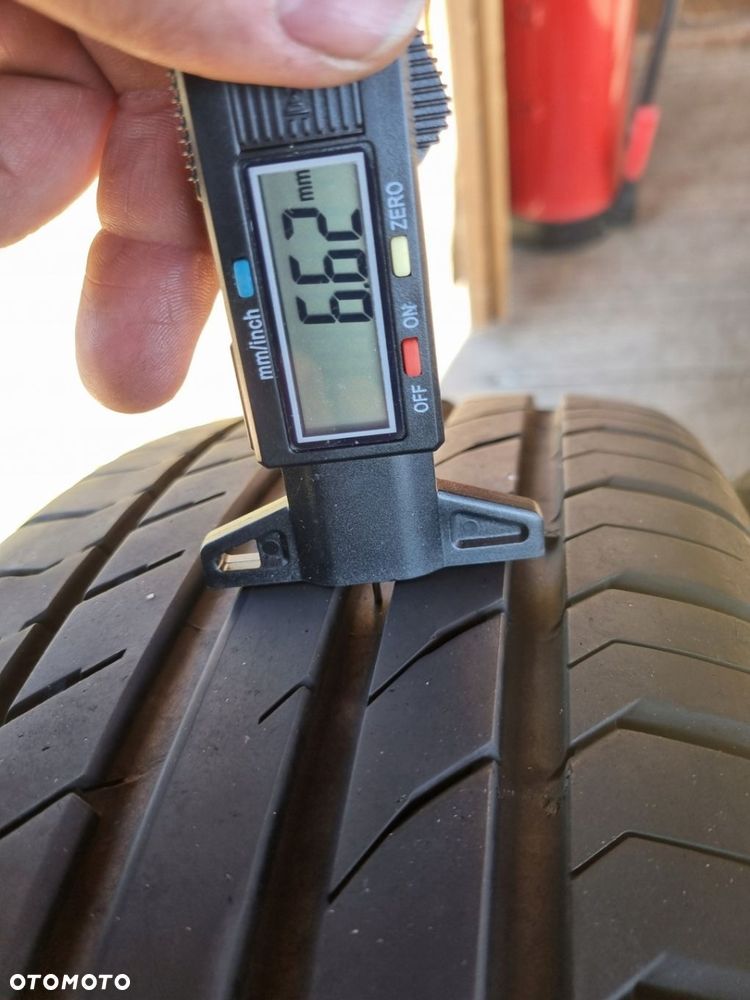 OPONY conti sport contact 5 195/45r17 81w 2023r,6/6.6mm super stan - 6