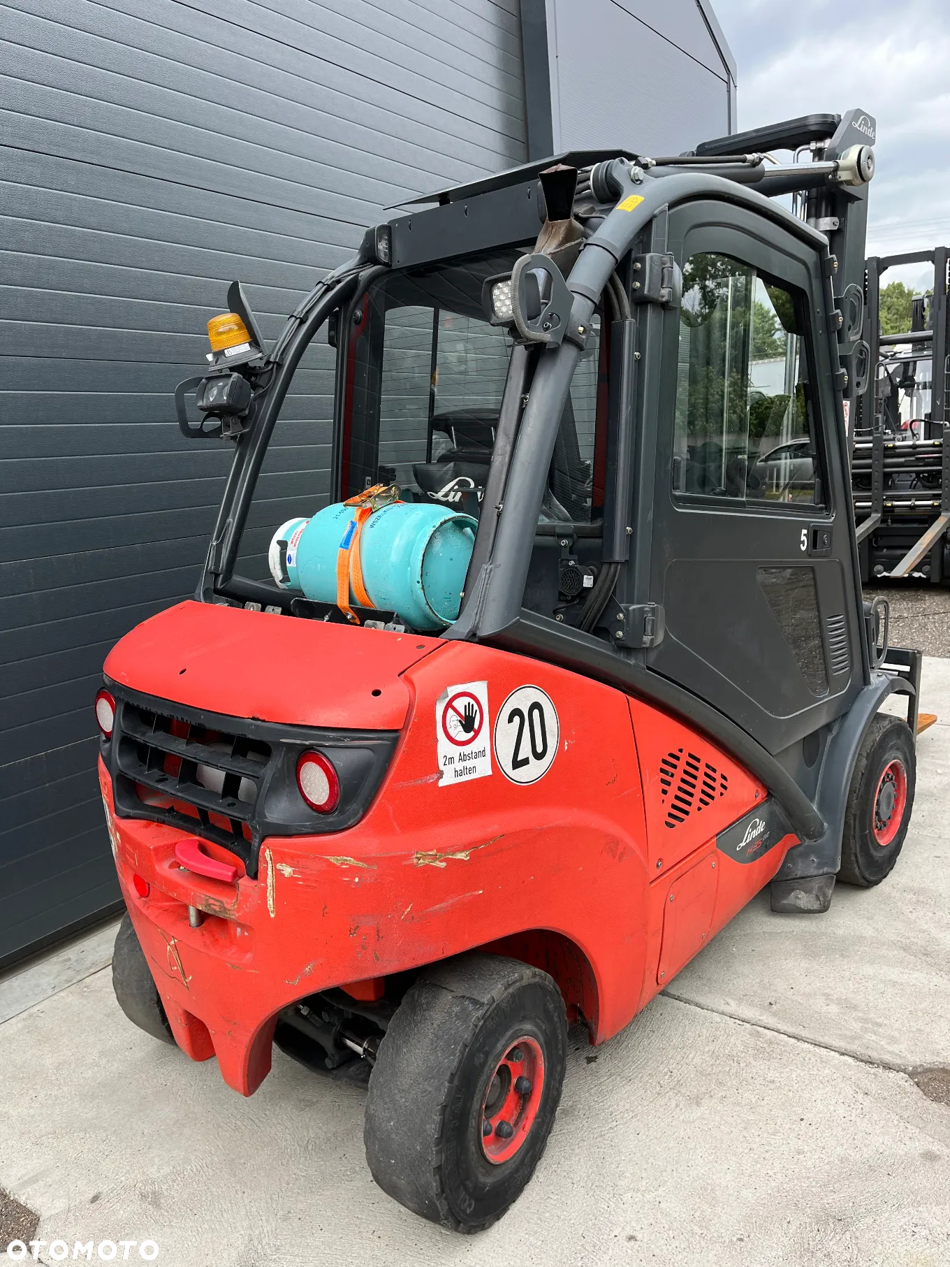 Linde H35-T Gaz LPG TRIPLEX kabina przesuw boczny  oświetlenie drogowe - 8