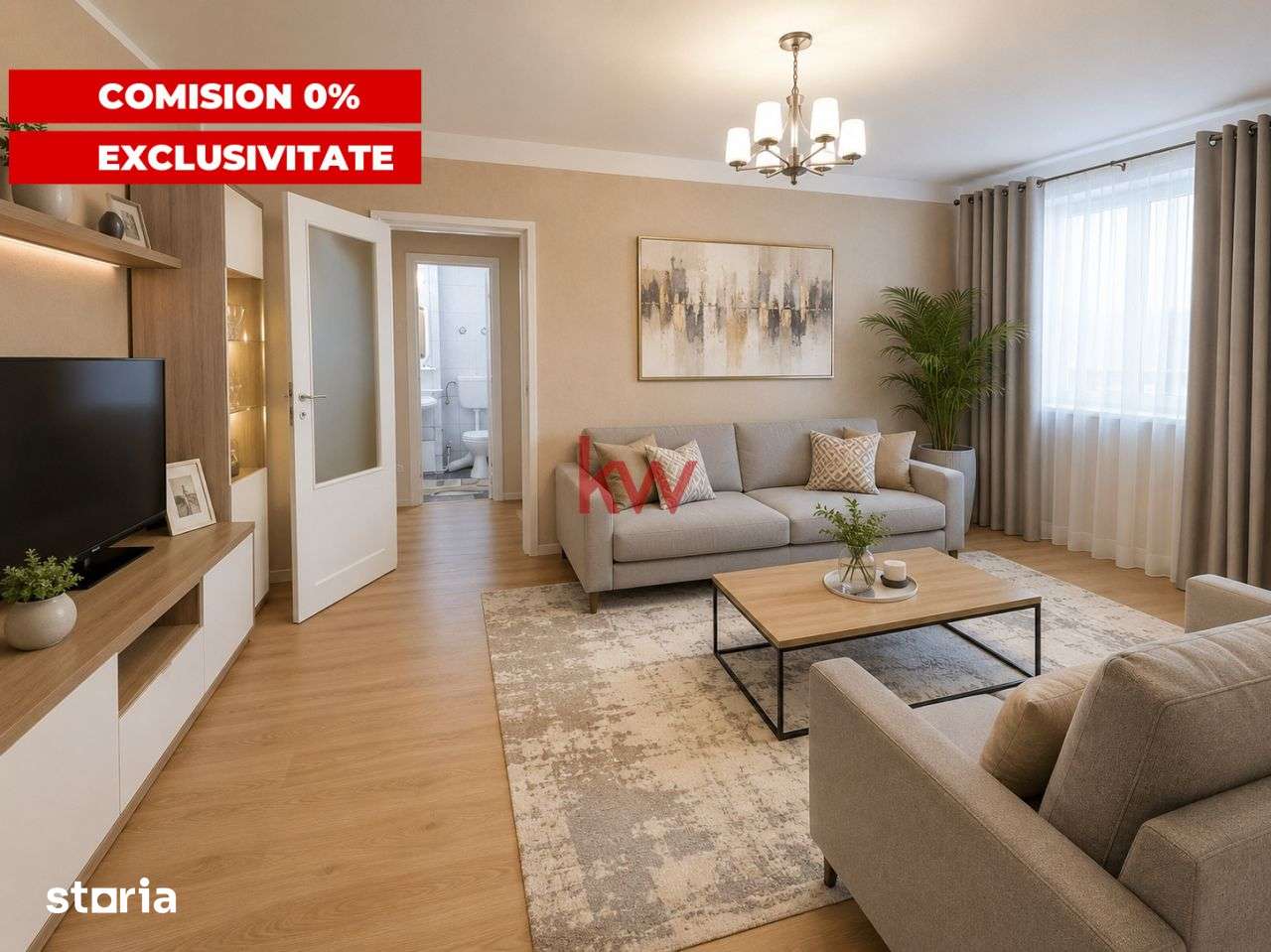 Comision zero!! Apartament cu 2 camere in Podu Ros, langa Palas, renov — fotografia 1