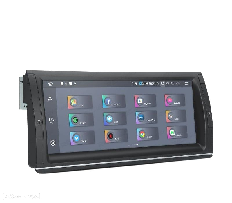 AUTO RADIO GPS ANDROID 12 10.25" PARA BMW X5 E53 99-06 - 5