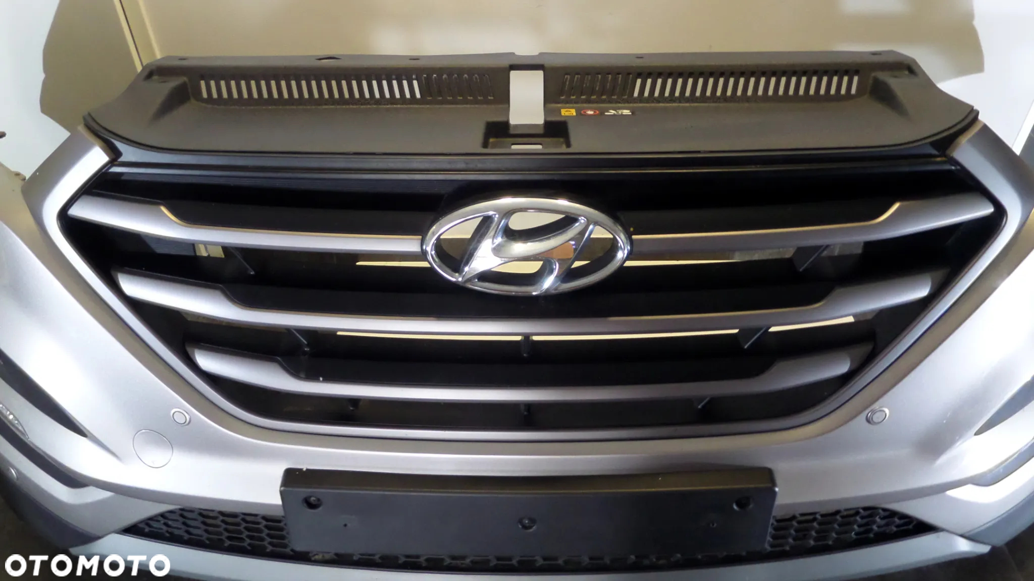 HYUNDAI TUCSON 15-18 ZDERZAK PRZÓD ATRAPA LED DRL HALOGEN - 4