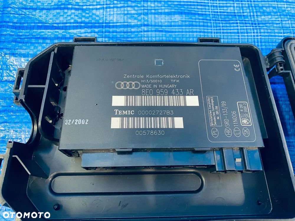 STEROWNIK MODUŁ KOMFORTU  AUDI A4 B6 B7 ; 8E0959433AR ORYGINAŁ - 2