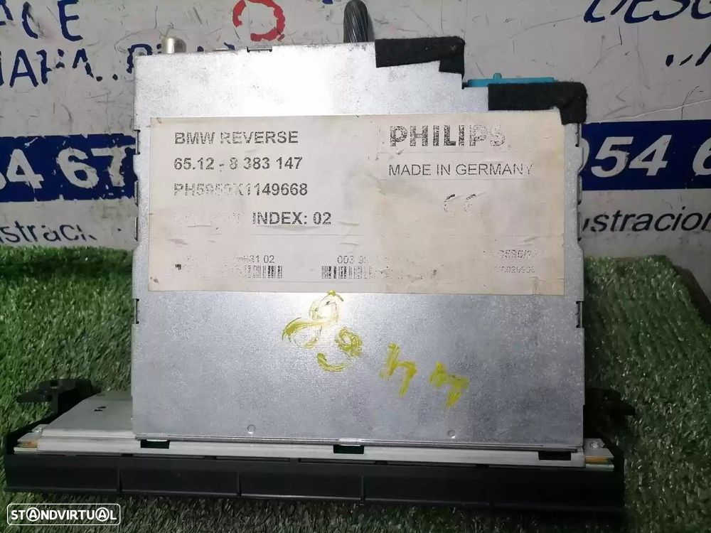 SISTEMA AUDIO / RADIO CD BMW 3 2005 -65128383147 - 3