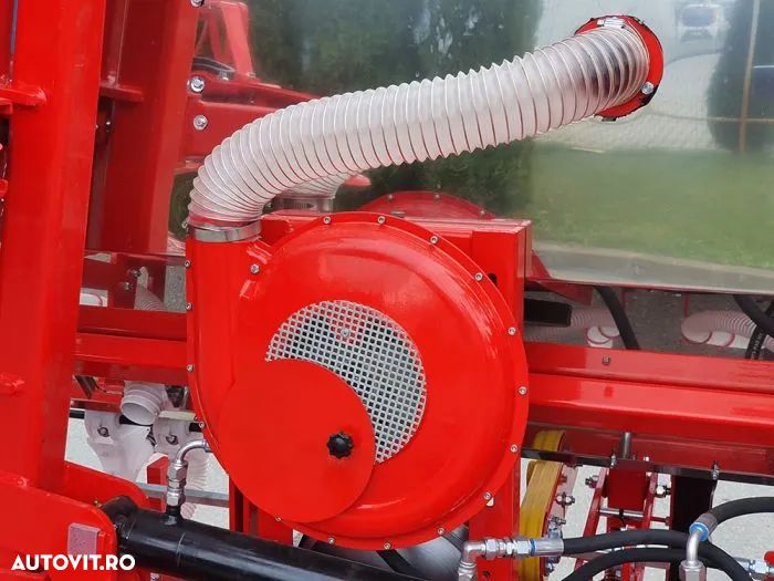 Bufer Semanatoare pneumatica pentru porumb si plante prasitoare cadru fix, Bufer, 6 randuri, calculator DMS08-6, buncar fertilizare jumbo inox 1000 litri,  dublu disc la semanat si fertilizare - 7