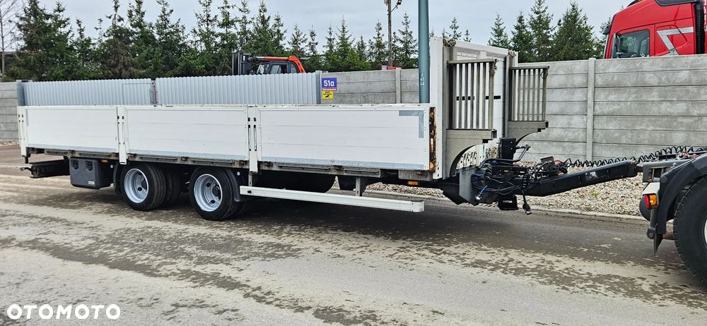 Ackermann Tandem niskopodwoziowa do kontenerów najazdy - 3