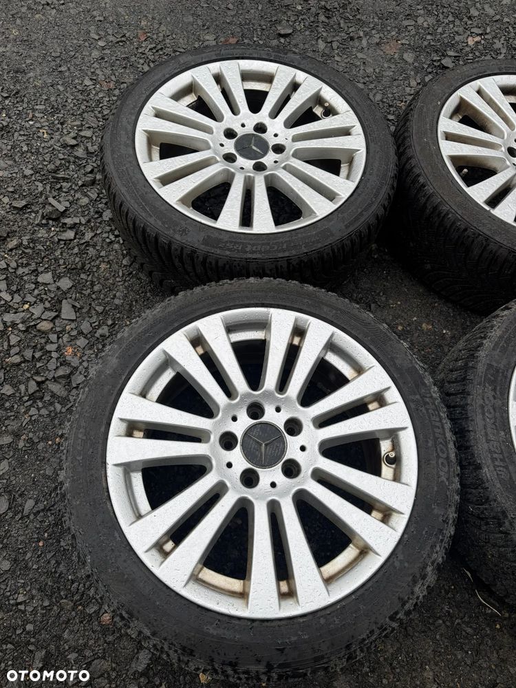 Alufelgi z oponami koła 5x112 Mercedes w204 w212  225/45r17 7,5mm jak Nowe!c-klasa - 1