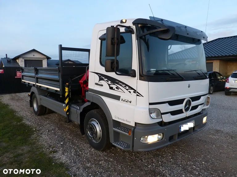 Mercedes-Benz ATEGO 1224 HDS PALFINGER PK450L/ DŹWIG / ŻURAW / NOWA 3-STRONNA WYWROTKA / KIPER / EURO 5 / DMC 11.990 KG / ŁADOWNOŚĆ 6.800 KG / DŁ. 4.50 M / 10 EUROPALET/ STAN IDEALNY / OKAZJA - 9