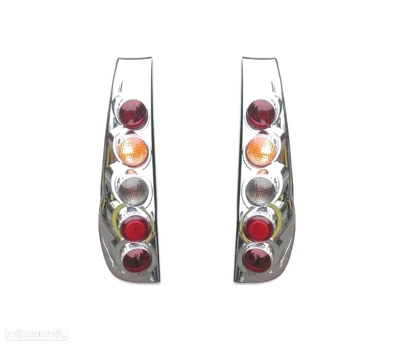 FAROLINS FIAT PUNTO LOOK LEXUS  93- CROMADO - 1