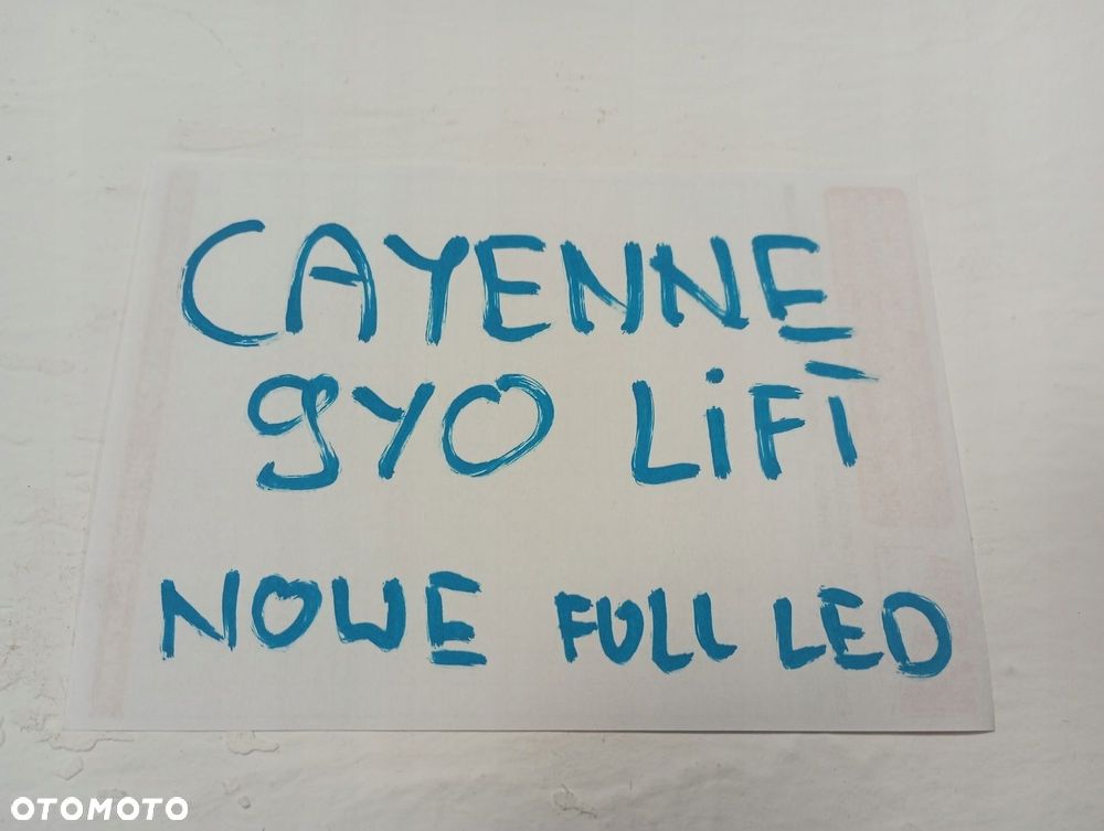 Lampa LAMPY FULL LED Cayenne 9Y0 lift 9Y0941082L 9Y0941081M NOWE - 2