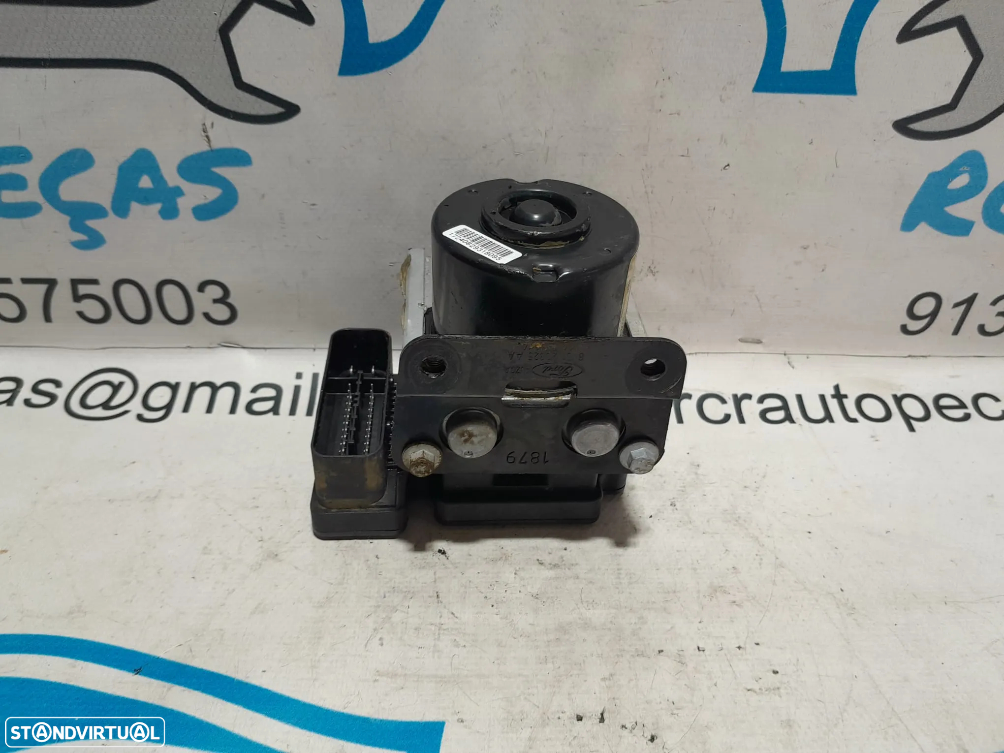 ABS MODULO BLOCO HIDRAULICO FORD FIESTA VI 6 MK6 1.6 TDCI 16V 75CV HHJF 8V512M110AD 8V51-2M110-AD 06210213174 - 5
