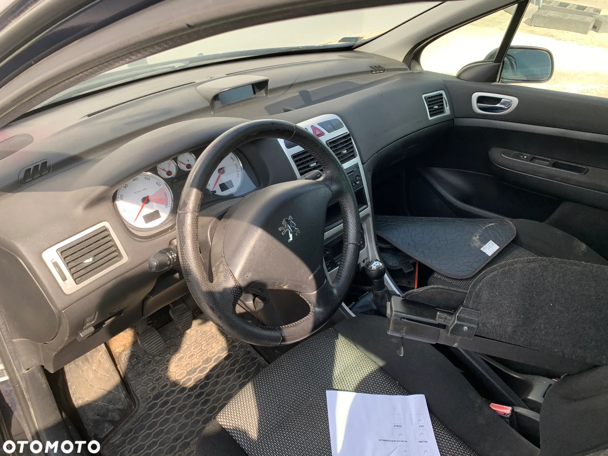PEUGEOT 307 2006 *SAMOCHÓD NA CZĘŚCI* 1148 MASKA LAMPA DRZWI LUSTERKO ZDERZAK GRILL BŁOTNIK KLAPA BELKA PRAWE LEWE PRZÓD TYŁ - 5