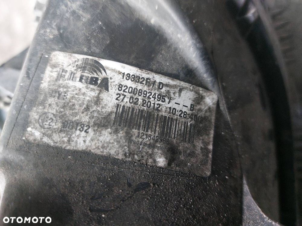 LAMPA LEWY PRZÓD + PRAWY PRZÓD RENAULT CLIO III LIFT 8200892495-B - 13