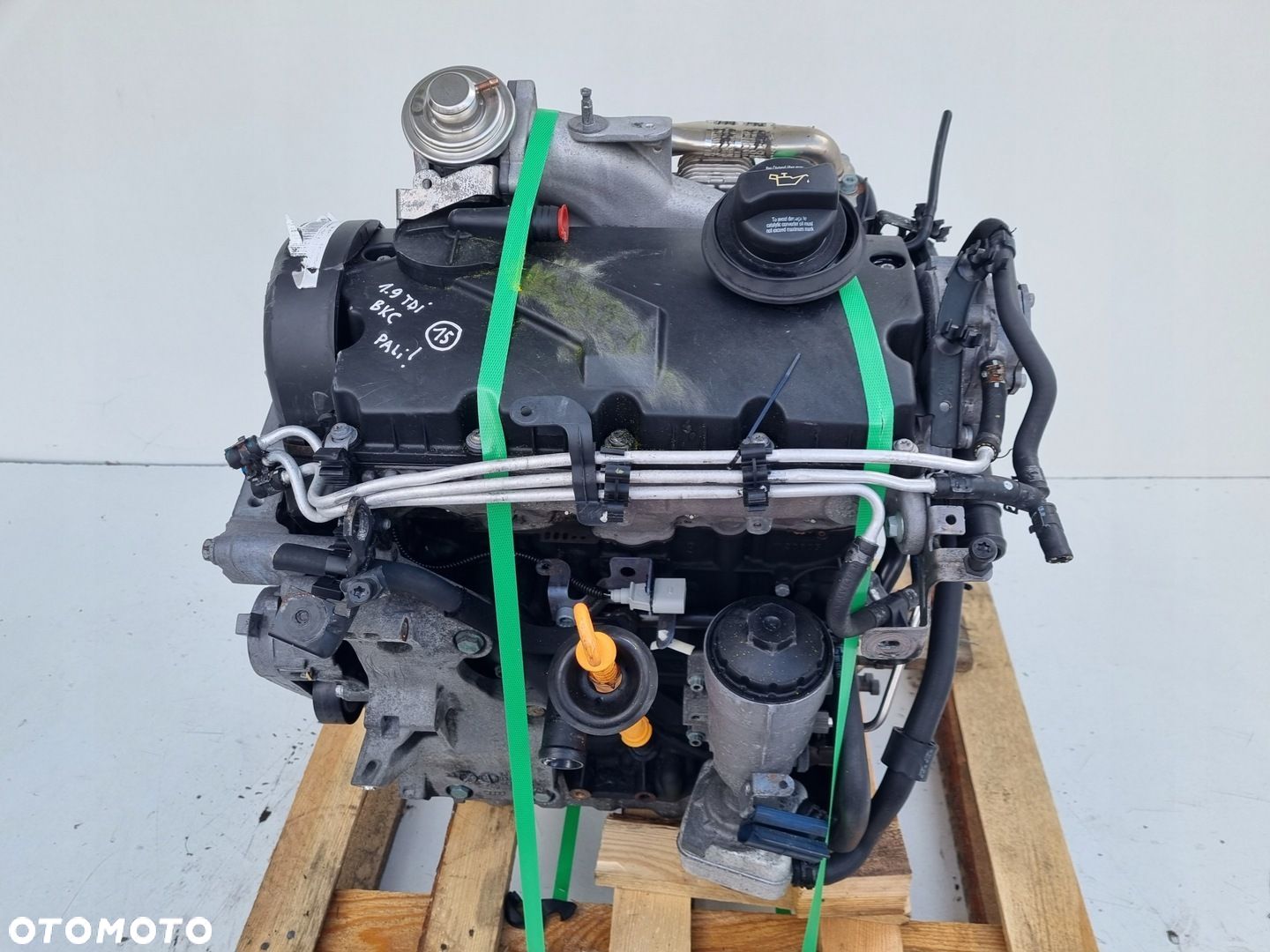 SILNIK KOMPLET Audi A3 II 8P 1.9 TDI 105KM ładnie pracuje BKC - 1