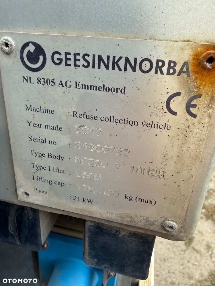 Mercedes-Benz ECONIC 2635 20m3 DWUKOMOROWA NORBA EURO 6 6X2 - 8