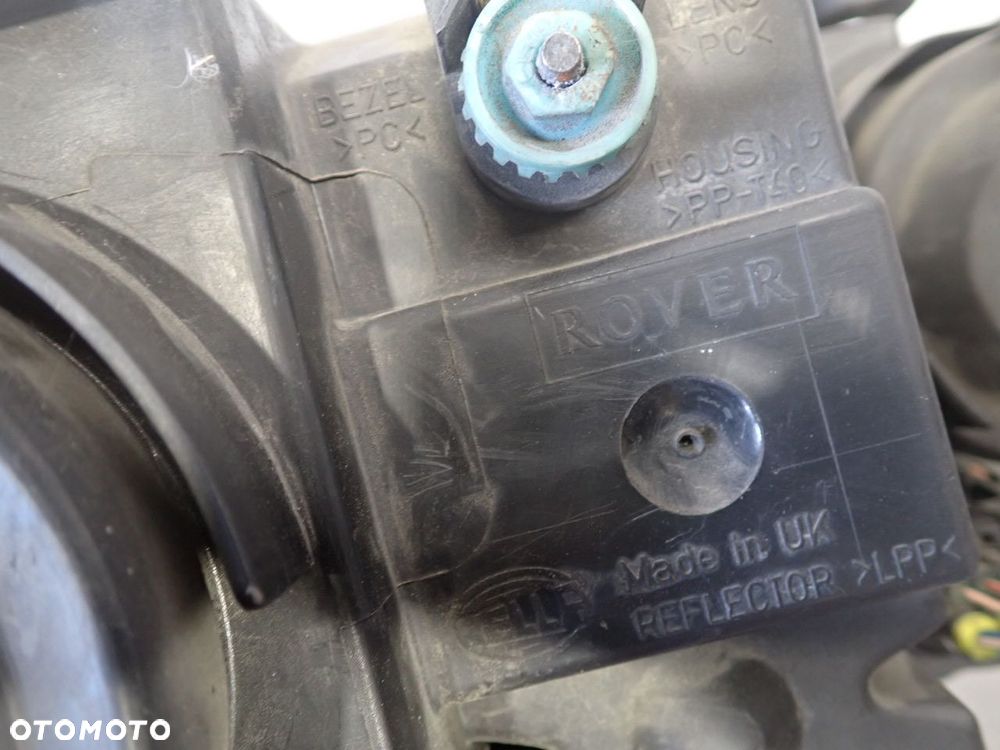 LAMPA LEWA PRZEDNIA SOCZEWKA ROVER 75 LIFT 2.0 - 9