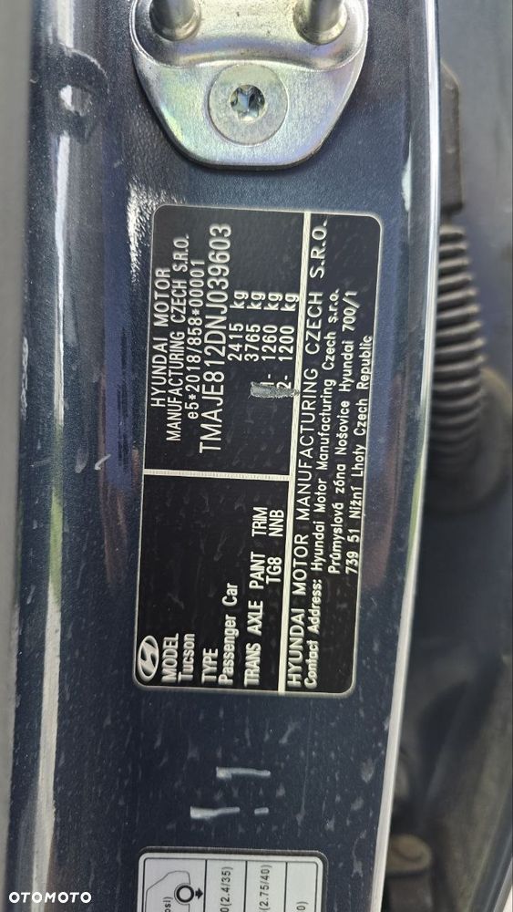 Hyundai Tucson 1.6 T-GDi PHEV Smart 4WD - 27