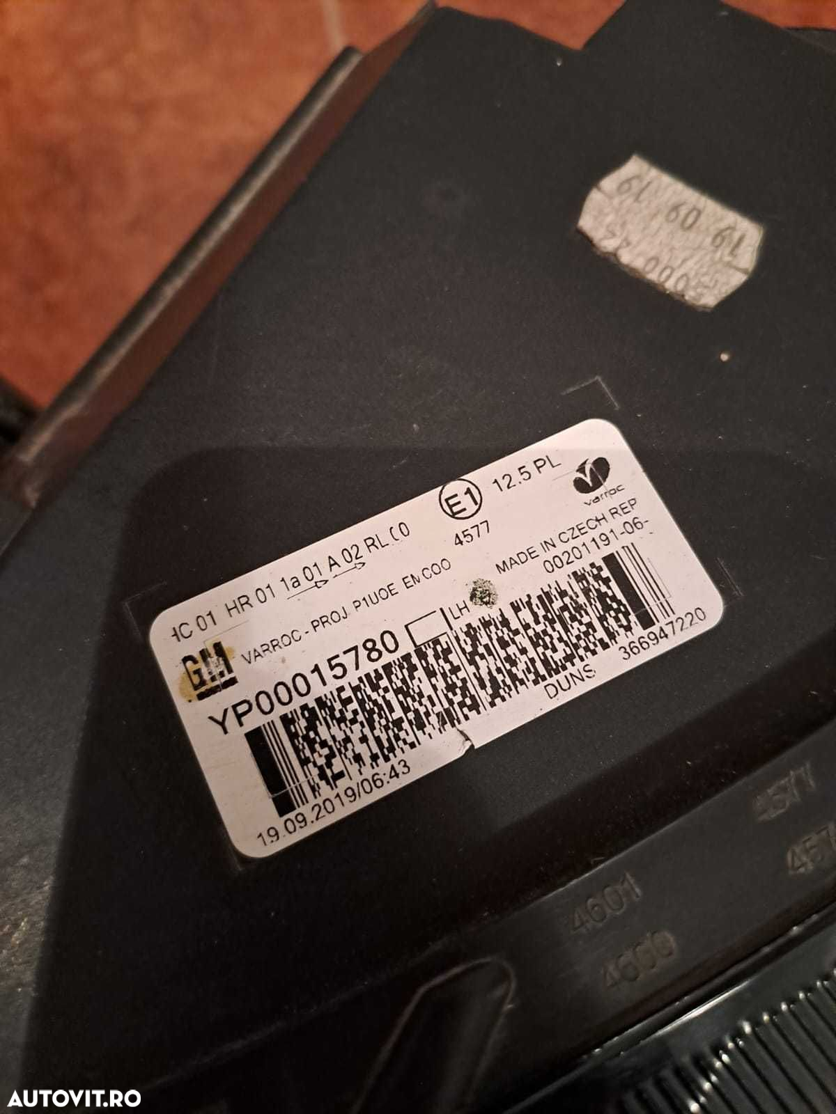 Far stanga original Led Opel Grandland X an 2017-2021 cod YP00015780 - 3