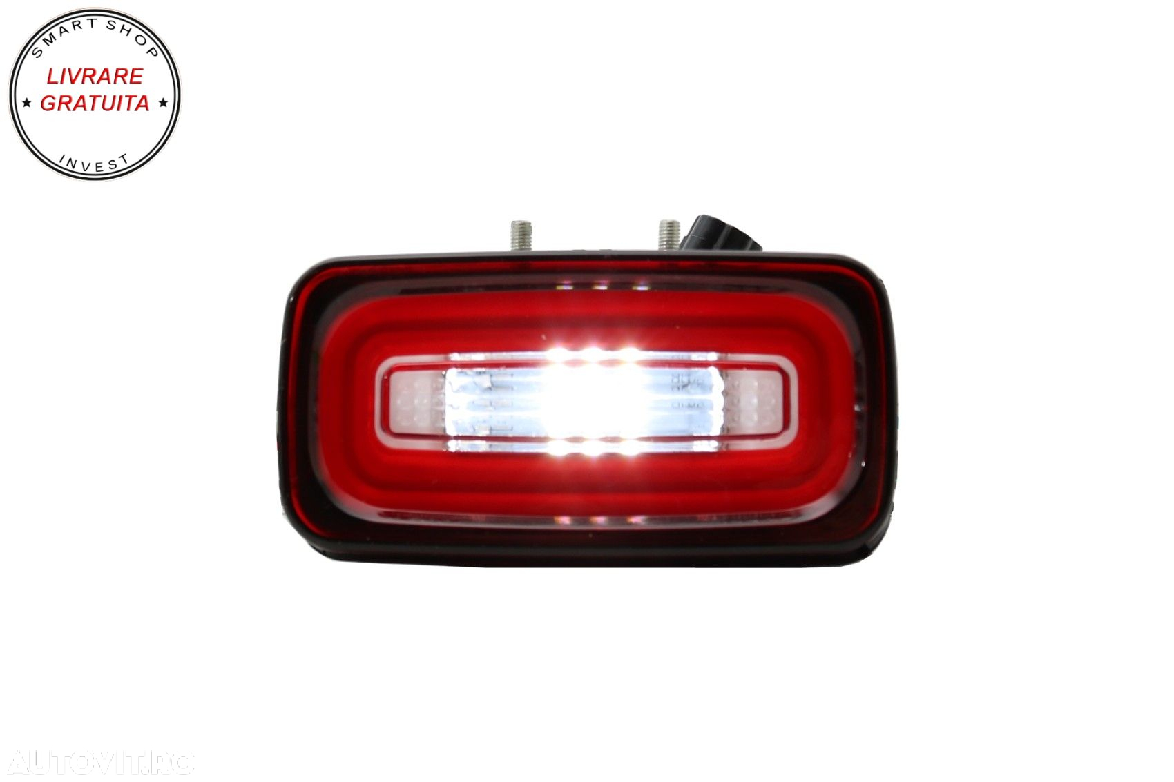 Lampa Ceata Full LED Mercedes G-Class W463 (1989-2015) Rosu Clar- livrare gratuita - 4