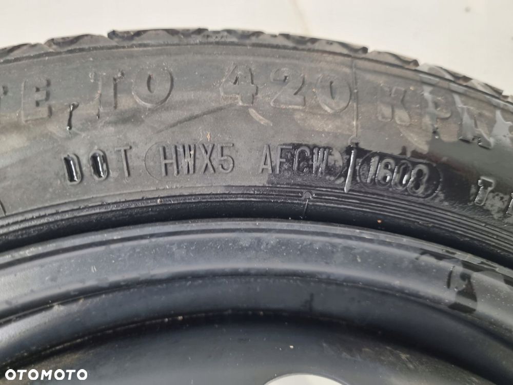 KOŁO DOJAZDOWE ZAPASOWE Opel Vectra C Astra H 115/70 R16 2160132 5x110 - 8