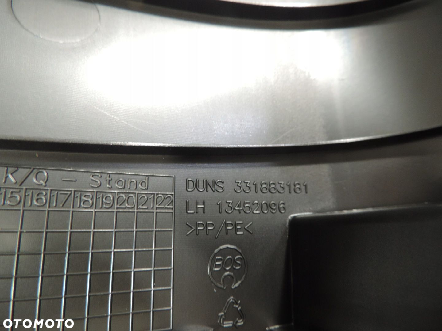 OPEL ASTRA K V KOMBI OSŁONA PASA TYLNEGO LEWA 39040243 PRAWA 39040242 NOWE - 7