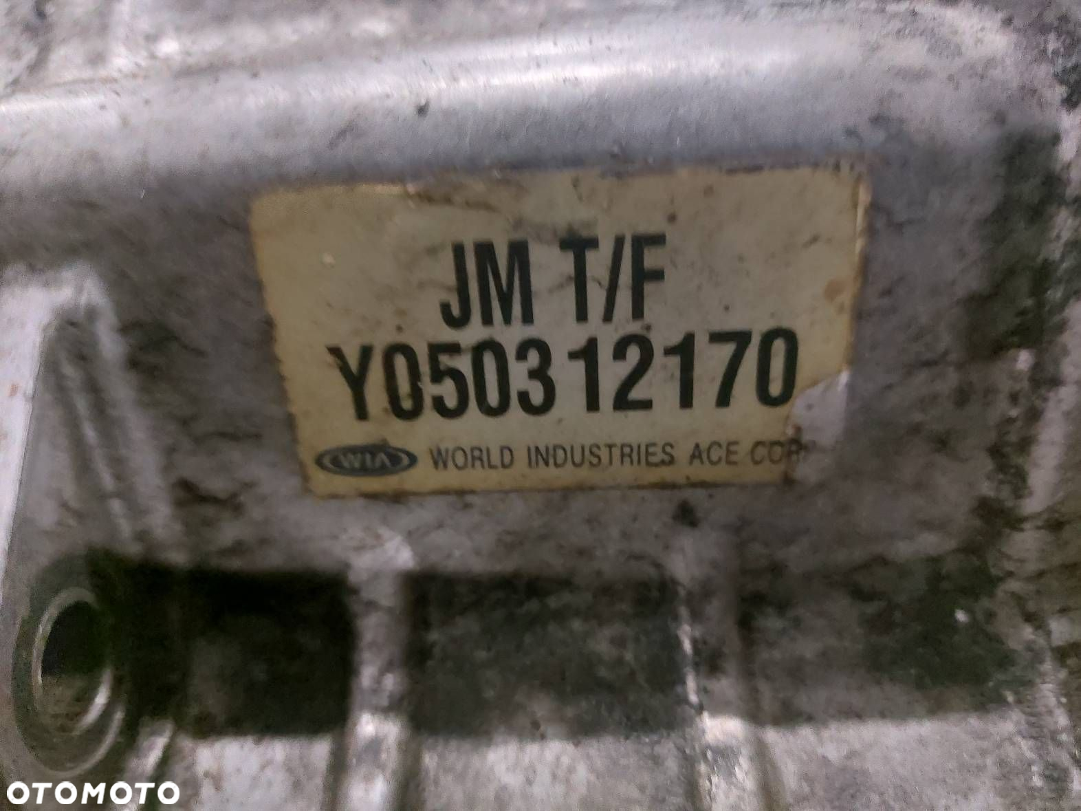 REDUKTOR SKRZYNI BIEGÓW HYUNDAI TUCSON I 2.0 CRDI JM T/F - 2