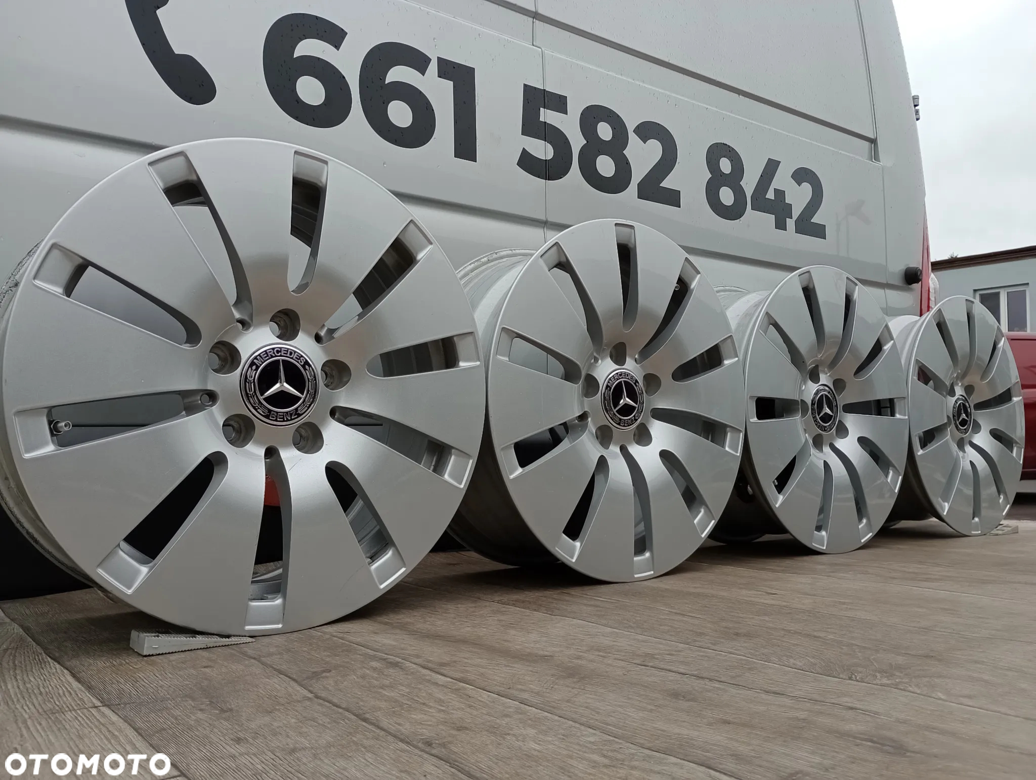 FELGI ALUMINIOWE 5x112 R16 6,5J ET38 TPMS MERCEDES CLA CLK GLA KLASA A B C E SLC - 3